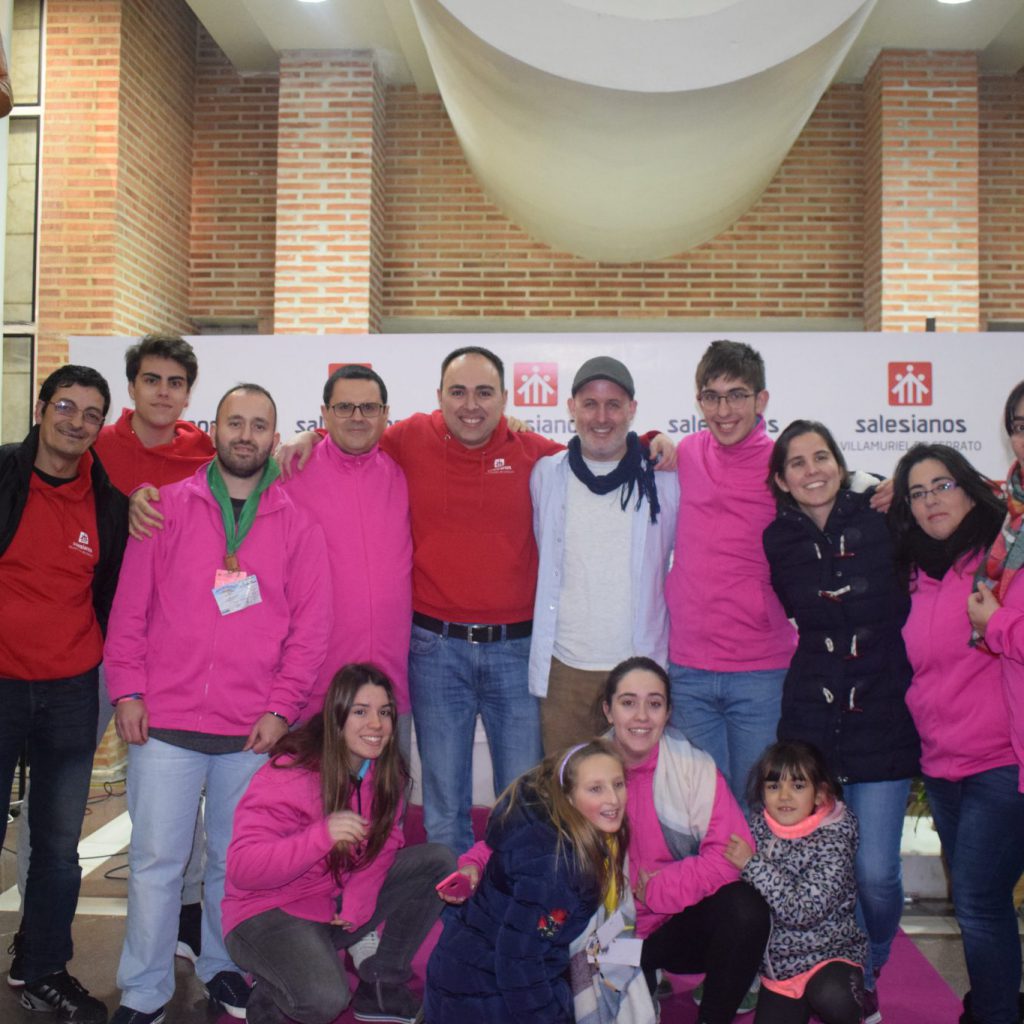 Manu Escudero Con El Centro Juvenil Don Bosco De Villamuriel