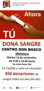 Donacion Sangre – Centro Don Bosco