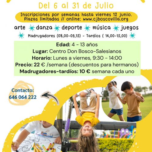 Cartel Campamento Urbano Campamuriel 2026
